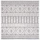 Safavieh Cabana CBN654A 6"7" Square Ivory and Grey Area Performance Rug, , large
