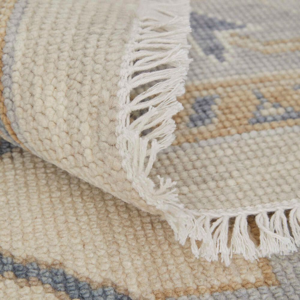 Feizy Karina 8&#39;6&quot; x 11&#39;6&quot; Beige and Blue Area Rug, , large
