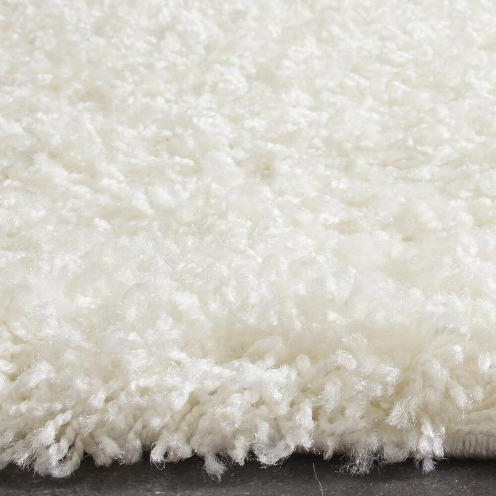 Safavieh Athens Shag SGA119B-28 2&#39;3&quot; x 8&#39; White Runner, , large