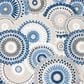 Safavieh Cabana CBN382G 2"2" x 7" Grey and Blue Indoor/Outdoor Area Performance Rug, , large