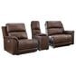 Ashley 3-Piece Power Symmetrical Reclining Sectional Loveseat with Console in Espresso, , large