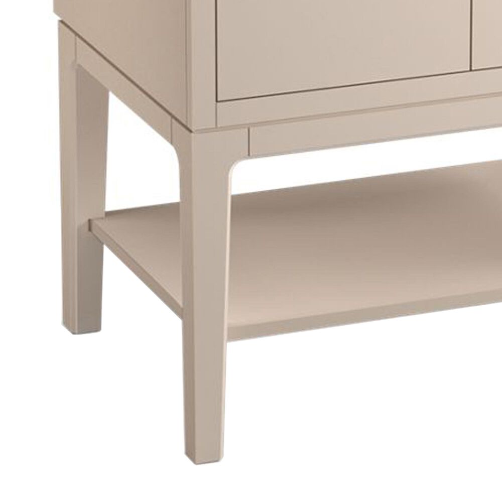 Kohler Seagrove 36" Single Bathroom Vanity in Light Clay with 3 cm White Quartz Top and Rectangular Sink, , large