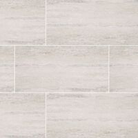 white subway tile