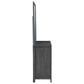 New Heritage Design Odessa Dresser Mirror in Charcoal Gray, , large