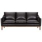 Blue River Pompeii Stationary Sofa in Dark Brown, , large