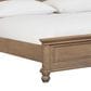 Riva Ridge Oxford King Panel Bed in Tan with USB Ports, , large