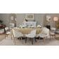 Lumisource Rina Side Chair with Cream Cushion in Black (Set of 2), , large