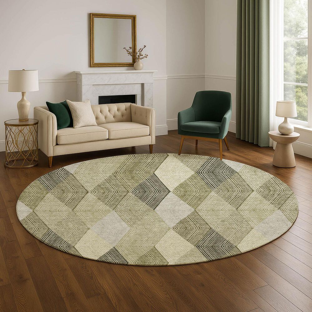 Dalyn Rug Company The Reserve TR11 Fern 8&#39; Round Indoor/Outdoor Area Rug, , large