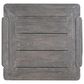 Bernhardt Andros Outdoor Side Table in Smoked Truffle and Oxford Brown, , large