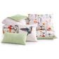 BEBEJAN Fresh Cut Flowers 5-Piece King Comforter Set in White, , large