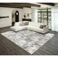 Dalyn Rug Company Rhodes Abstract 9" x 13" Gray Area Rug, , large