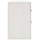 Ashley Zuraleus 2-Drawer Night Stand in Matte White and Chrome, , large