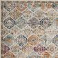 Safavieh Madison MAD611B-5SQ 5" Square Cream/Multi Area Rug, , large