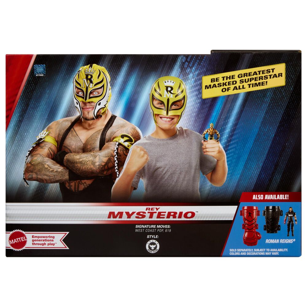 WWE Main Event Series Rey Mysterio Role-Play Set with Action Figure, , large