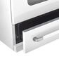 Unique Appliances Classic Retro 30" Pro Convection Gas Range in Marshmallow White, , large