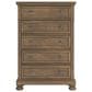 Ashley Feddinger 5-Piece Queen Storage Bedroom Set in Chestnut Brown, , large