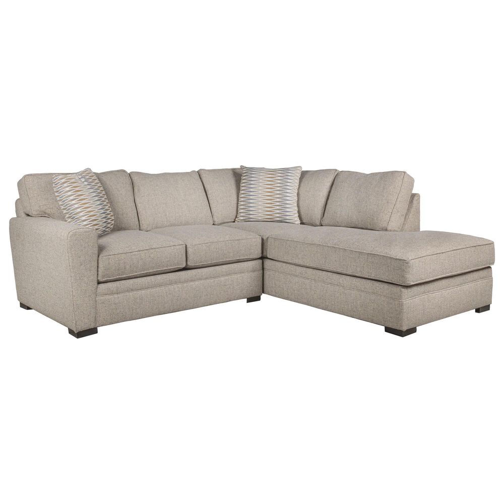 Jonathan Louis International Artemis 2-Piece Sectional in Goodwin Pebble, , large