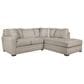 Jonathan Louis Artemis 2-Piece Sectional in Goodwin Pebble, , large