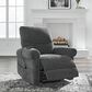 Ashley Aureta Power Lift Recliner in Charcoal, , large