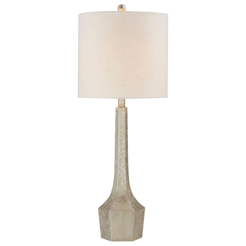 Southern Lighting Maya Table Lamp in Silver and Pewter, , large