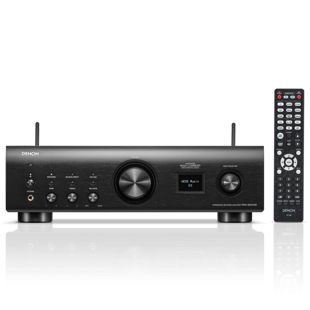 Denon Integrated Network Amplifier with HEOS Built-In Music Streaming in Black, , large