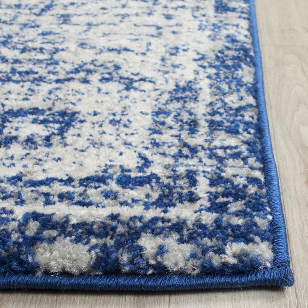 Safavieh Evoke EVK270A 2&#39;2&quot; x 5&#39; Navy and Ivory Runner, , large