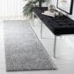 Safavieh August Shag AUG900G 2"3" x 8" Silver Runner, , large