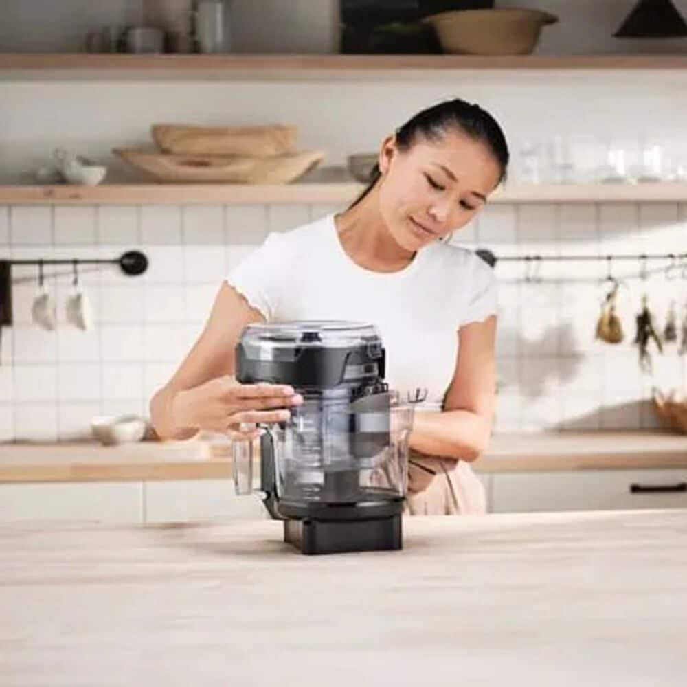 Vitamix 12-Cup Food Processor Attachment in Black, , large