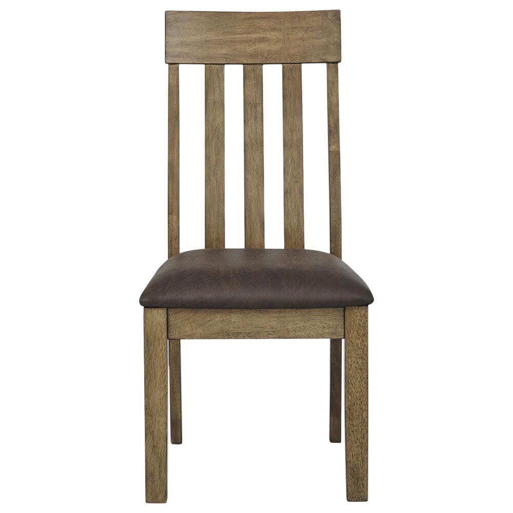 Ashley Urbinforte Side Chair in Light Brown, , large
