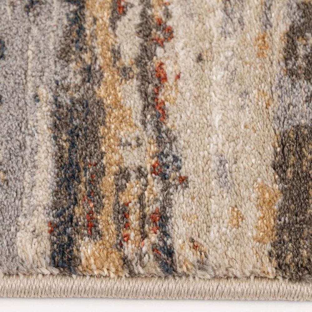 Central Oriental Montville Kenliani 7&#39;10 x 9&#39;10 Sand and Storm Area Rug, , large