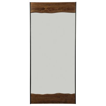 Ashley Panchali Floor Mirror in Brown and Black, , large