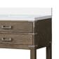 Lexora Home Norwalk 80" Double Bathroom Vanity in Grey Oak with White Cultured Marble Top and Rectangle Sink, , large
