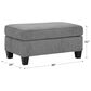 Ashley Mathonia Ottoman in Smoke, , large