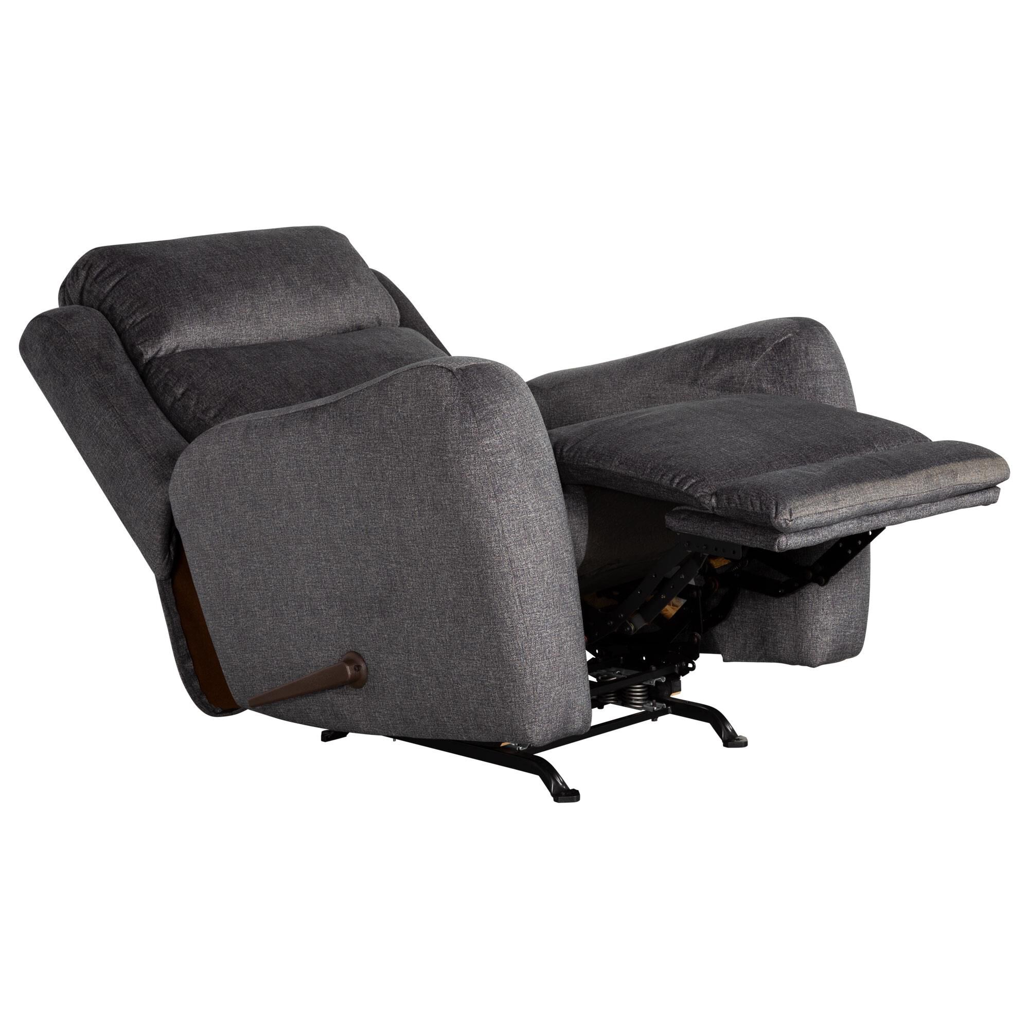 Southern Motion View Point Rocker Recliner in Charcoal Nebraska