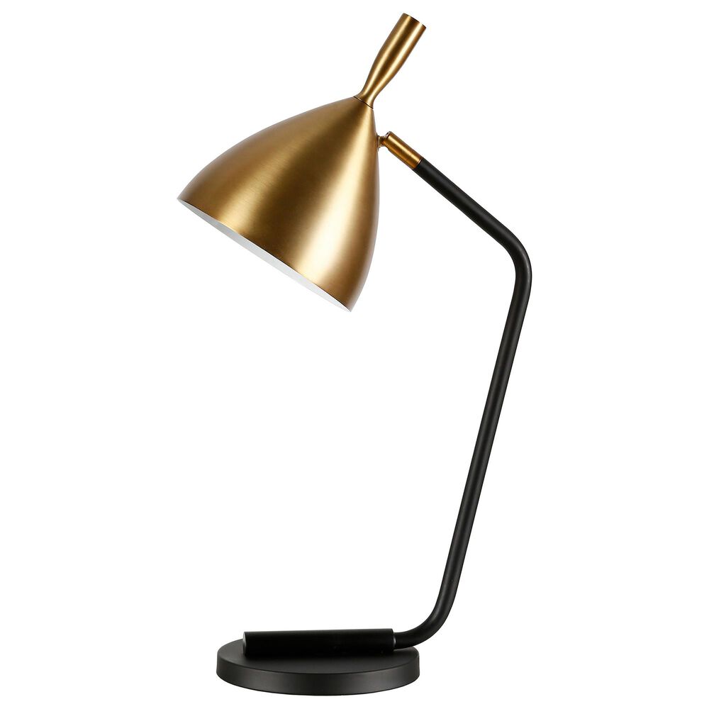 Hudson and Canal Yossi Table Lamp in Black, , large