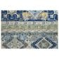 Dalyn Rug Company Lorenzo LN3 Navy 1"8" x 2"6" Area Rug, , large