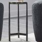 Uttermost Eternity Accent Table in Dark Gunmetal, , large