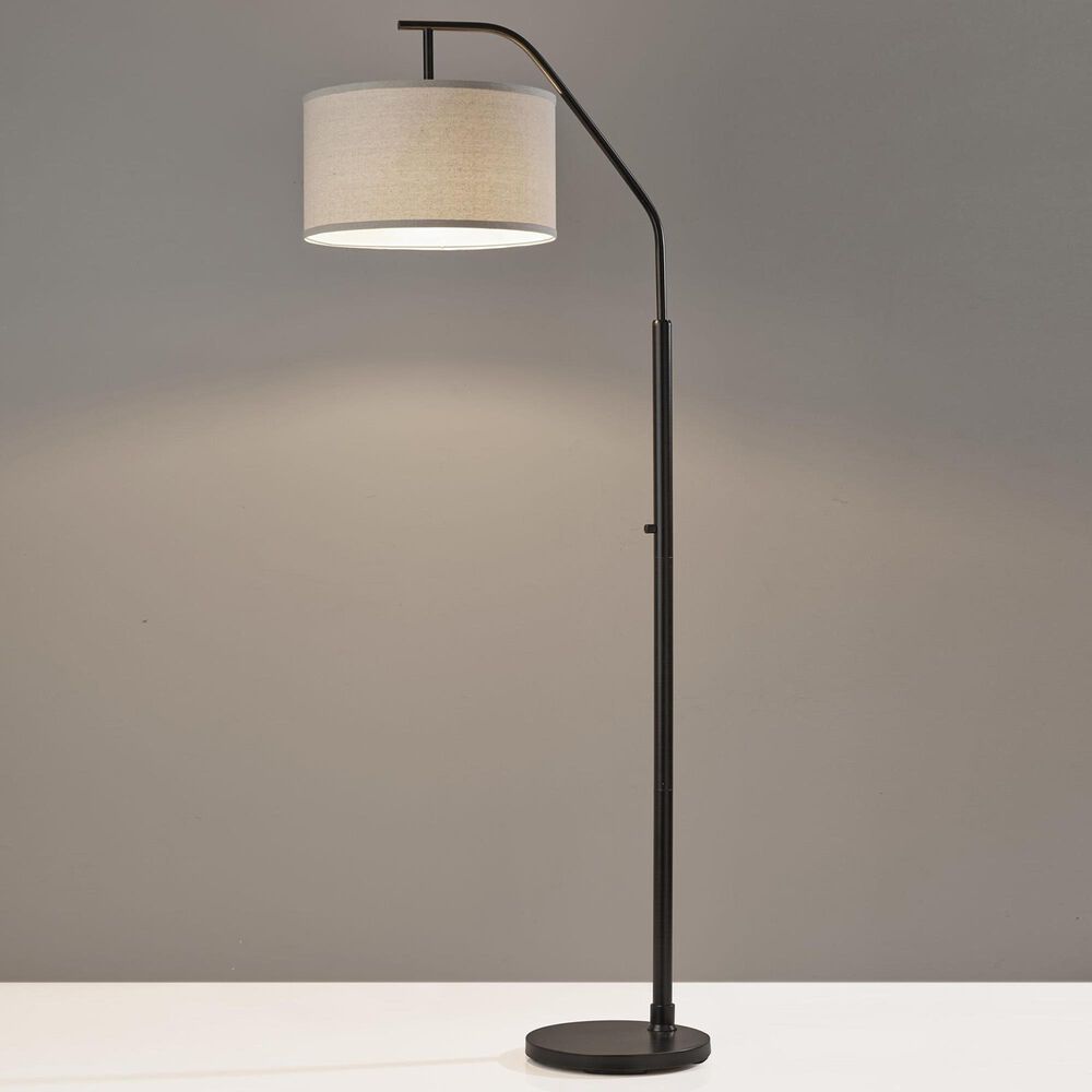 Adesso Max Floor Lamp in Black, , large