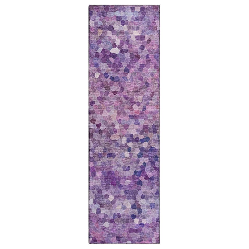 Dalyn Rug Company Kaleidoscope Plum 2"3" x 7"6" Indoor/Outdoor Runner, , large