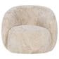 Classic Home Adley Plush Swivel Chair in Sand, , large