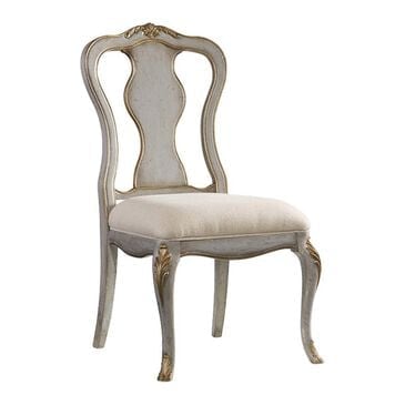 Hooker Furniture Palisade Desk Chair with Linen Natural Seat in Gray, , large