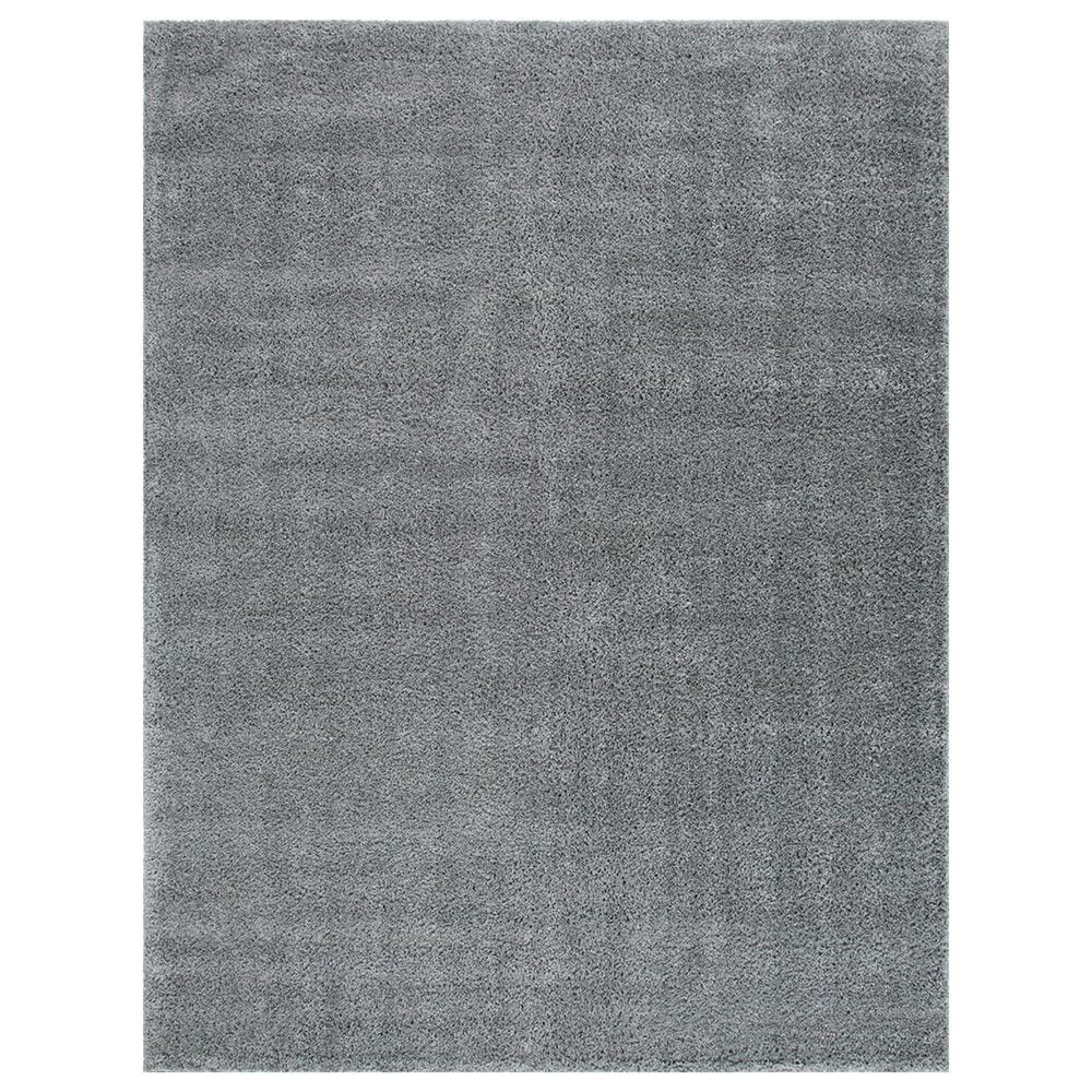 Safavieh August Shag AUG522G 8" x 10" Grey Area Rug, , large
