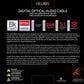 Helios 3 Ft Optical Cable in Black, , large