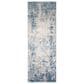 Surya Alpine 2"7" x 7"3" Blue, Medium Gray, Charcoal, Gray and Off-White Runner, , large