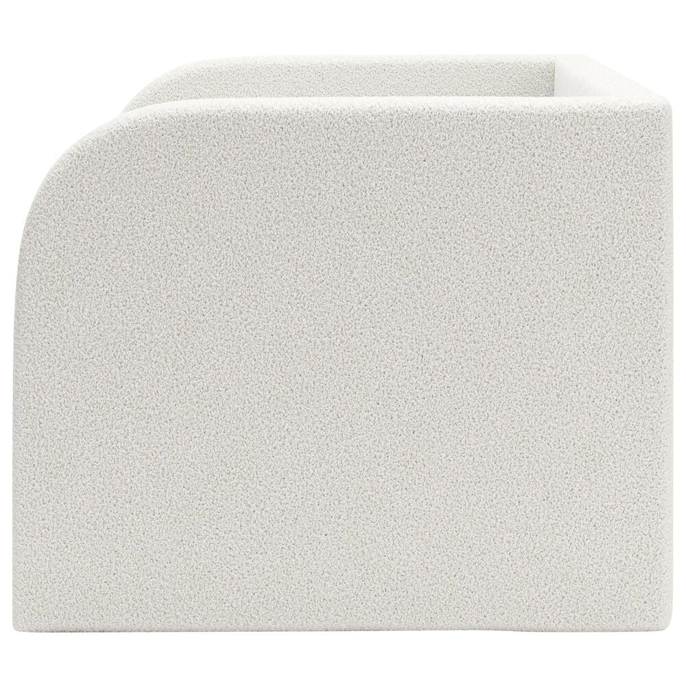 Ashley Arloster Twin Upholstered Day Bed with Storage in White, , large