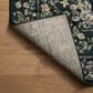 Rifle Paper Co. x Loloi Laurel Peacock Garden 2"8" x 4" Navy Area Rug, , large