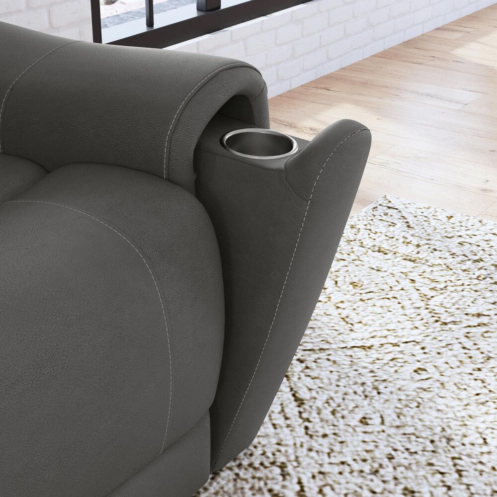 Flexsteel Carter Power Reclining Sofa and Recliner in Gray, , large