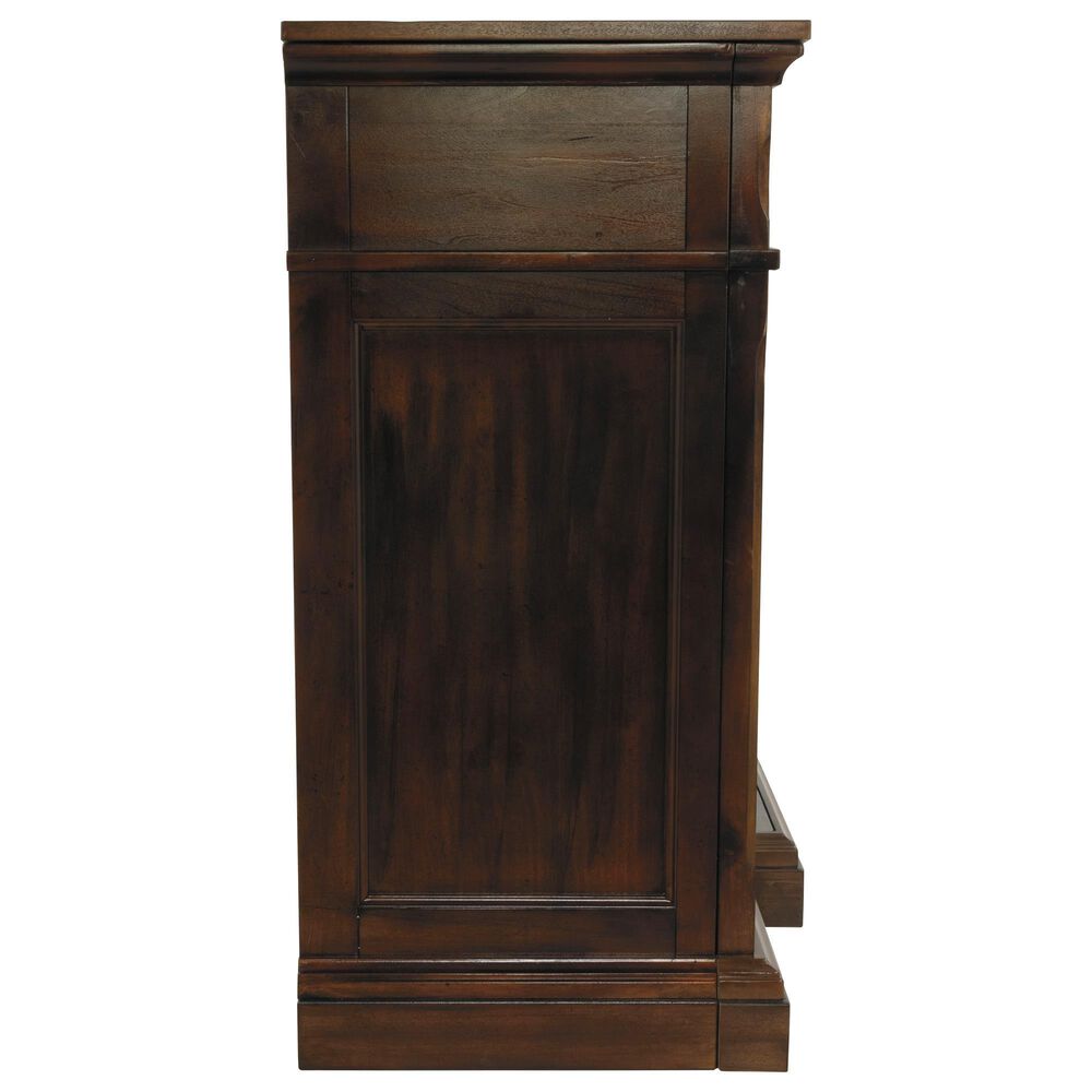 Signature Design by Ashley Roddinton 74&quot; TV Stand in Dark Brown, , large