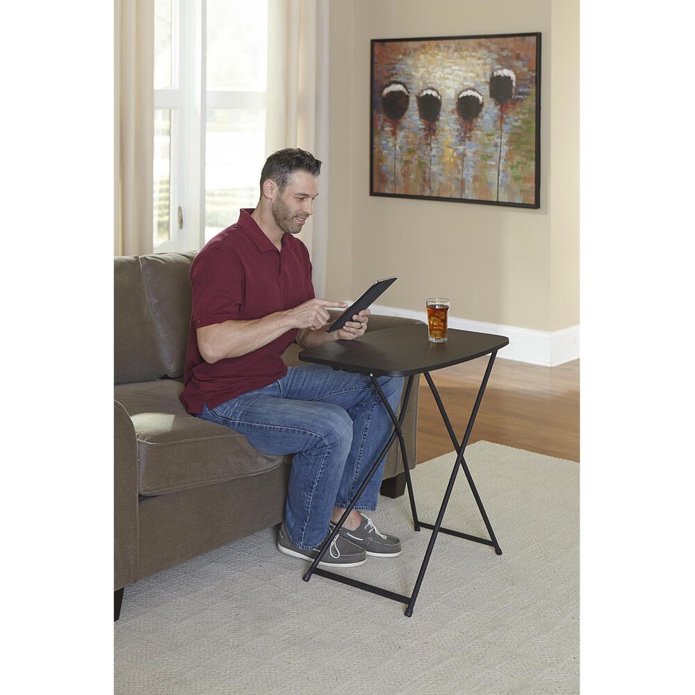 DHP Folding Activity Table in Black &#40;Set of 2&#41;, , large