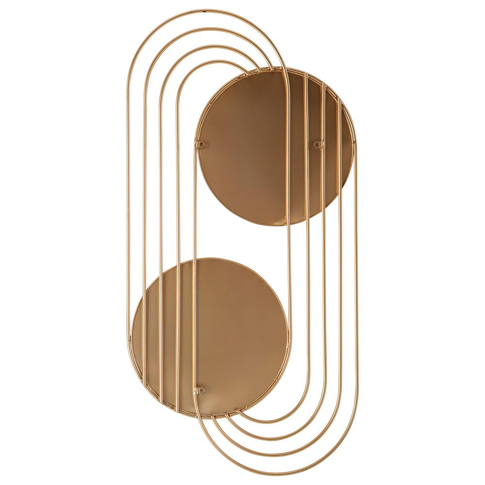 Ashley Warrenley Accent Wall Mirror in Gold, , large